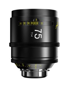 DZOFilm ARLES 75mm T1.4 FF/VV Prime Cine Lens (PL, Meter)