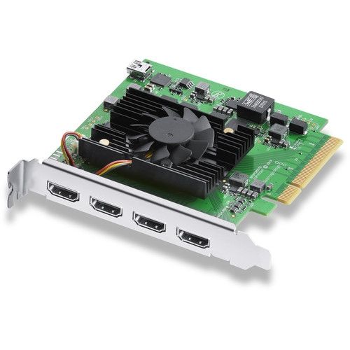 blackmagic design decklink quad hdmi recorder 4k pcie capture card