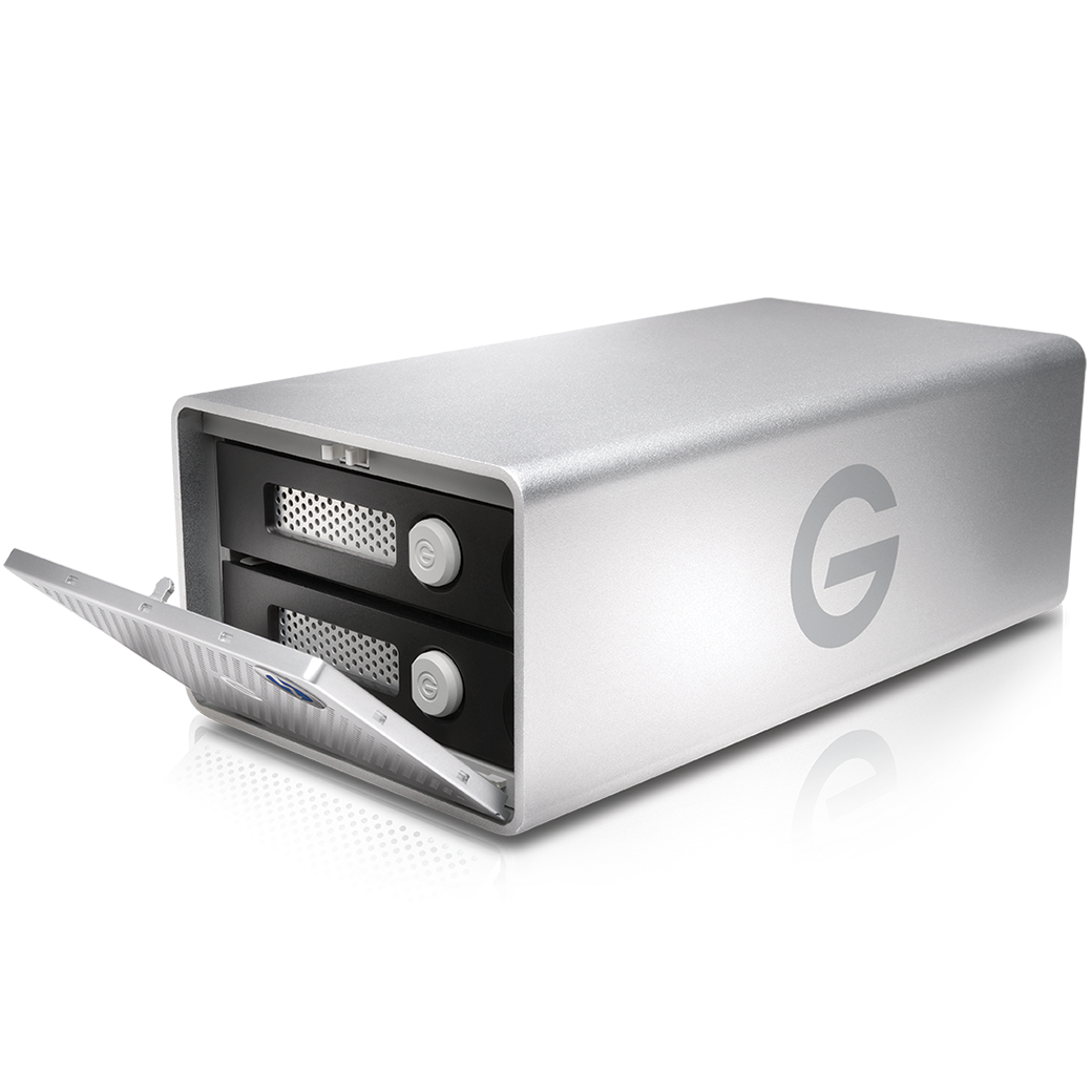 G Technology 20tb G Raid Removable Thunderbolt 3 Usb C 3 1g2 Silver Advanced Media Dubai Abu Dhabi Uae