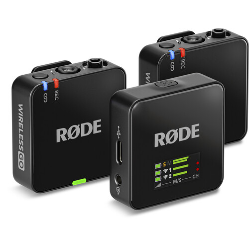 Rode Wireless GO (Gen 3) 2-Person Compact Digital Wireless Microphone System